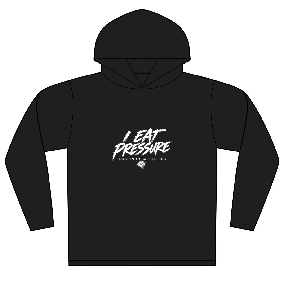 I EAT PRESSURE™ Men's Microterry Pullover Hoodie