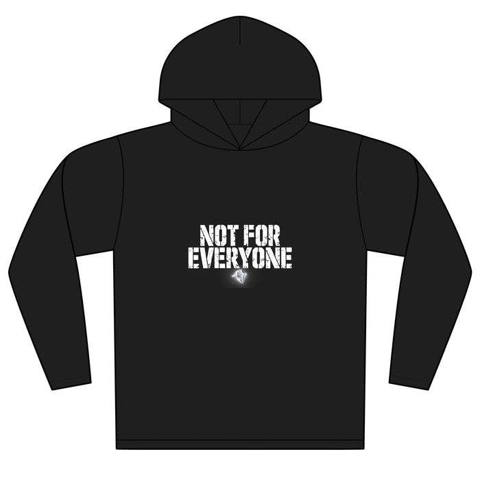 NOT FOR EVERYONE Men's Microterry Pullover Hoodie