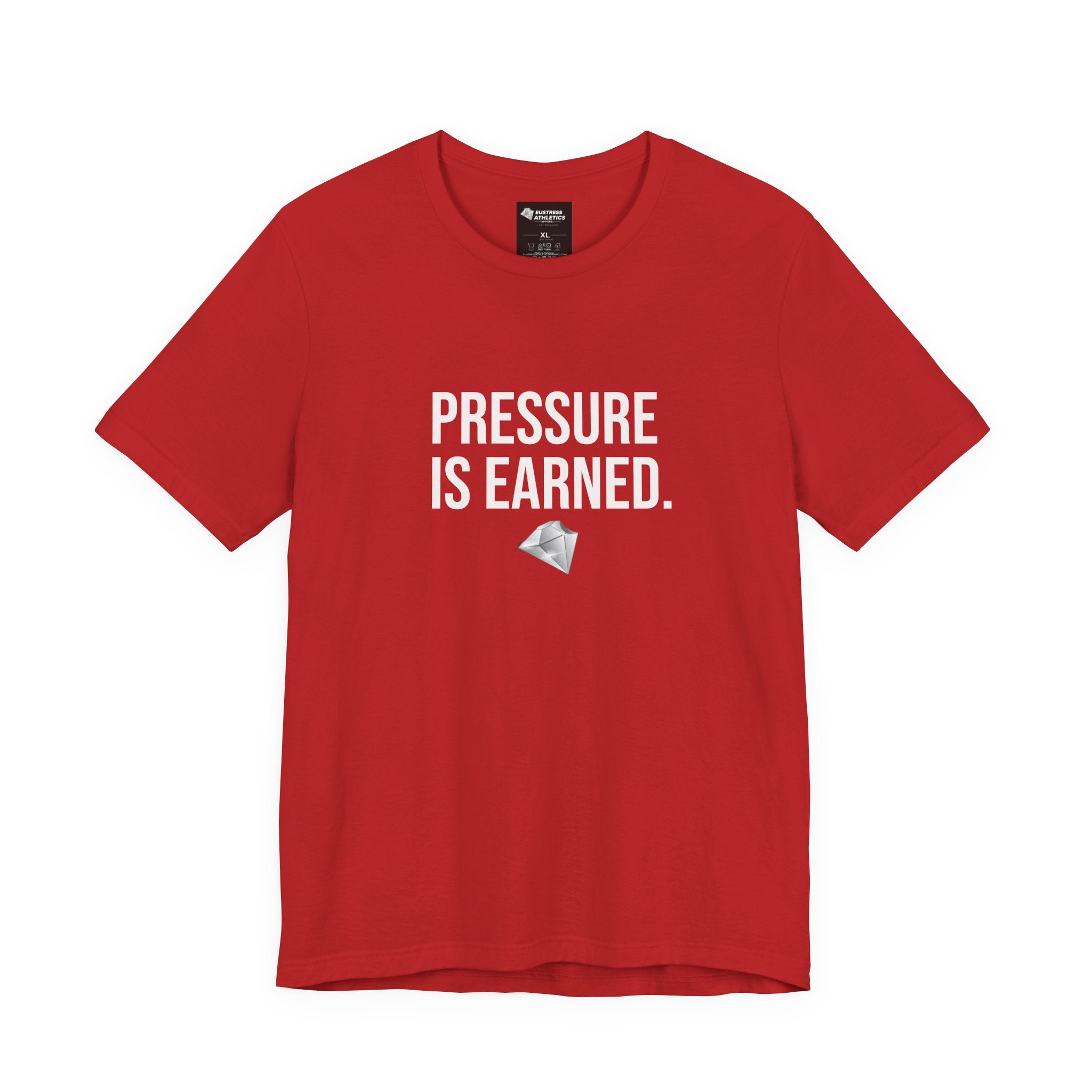 PRESSURE IS EARNED TEE