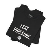 Eustress Athletics I EAT PRESSURE™ unisex athletic graphic tee product view