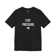 Eustress Athletics I EAT PRESSURE™ unisex athletic graphic tee product view
